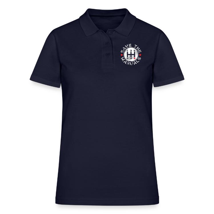 Save Manual Transmission | Polo Shirts | Women's Pique Polo Shirt | Save Manual Transmission, Transmission, Save, Manual, Manual Transmission 