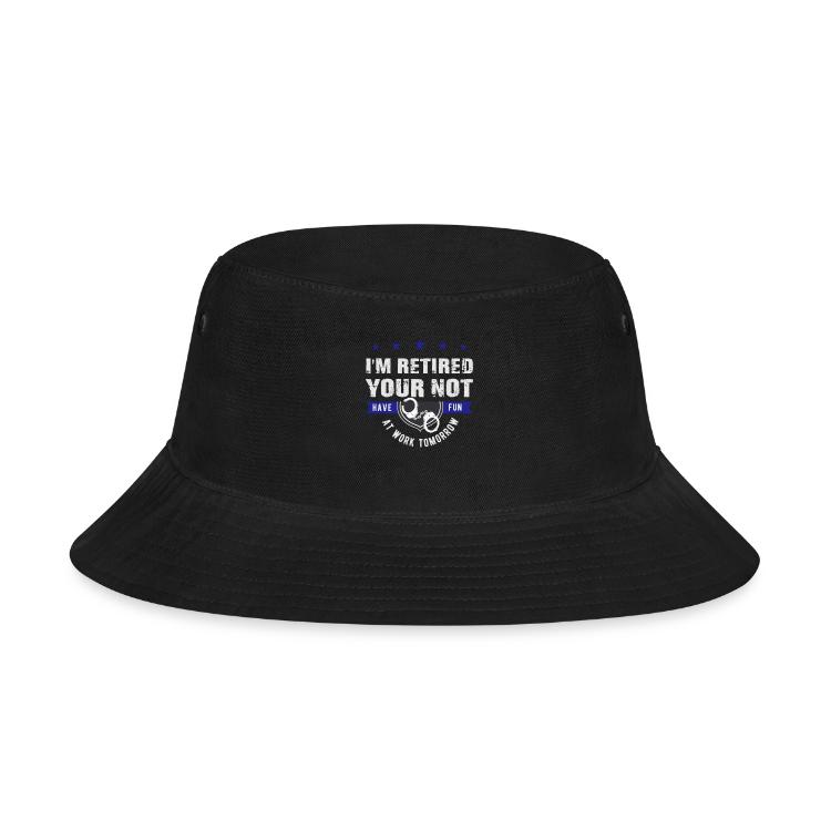 Retired Police, Retired Police Police Officer, | Caps | Bucket Hat | Retired Police Officer, Retired Police, Retired, Police, Officer 