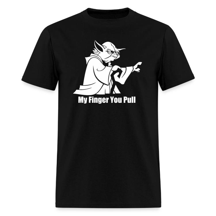 Funny Star Wars Yoda Pull My Finger Fart Joke | T-Shirts | Men's T-Shirt | Yoda, Yoda Humor, Humor 