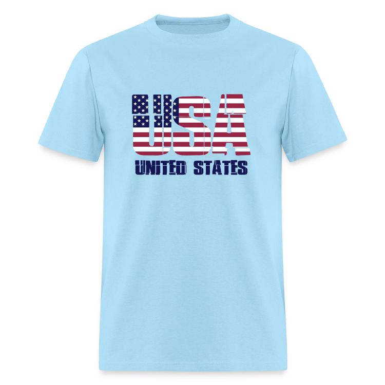 Usa - United States Flag | T-Shirts | Men's T-Shirt | United States, United, States 
